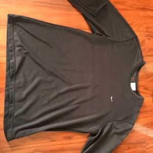 Nike size large workout shirt in black